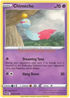 Chimecho 074/195 common Pokémon Card