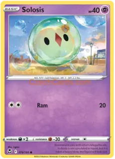 Solosis 076/195 common Pokémon Card