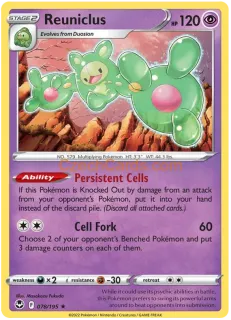 Reuniclus 078/195 rare Pokémon Card