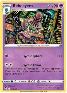 Beheeyem 080/195 uncommon Pokémon Card