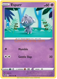 Espurr 081/195 common Pokémon Card