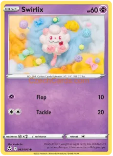 Swirlix 083/195 common Pokémon Card