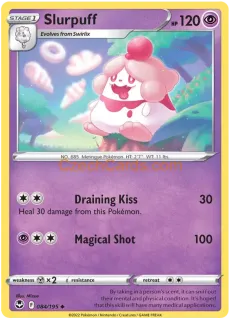 Slurpuff 084/195 uncommon Pokémon Card