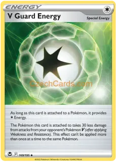 V Guard Energy 169/195 uncommon Pokémon Card