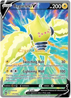 Regieleki V 175/195 ultra rare Pokémon Card