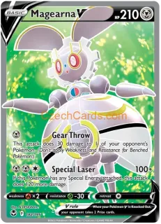 Magearna V 182/195 ultra rare Pokémon Card