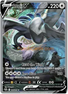 Lugia V 186/195 ultra rare Pokémon Card