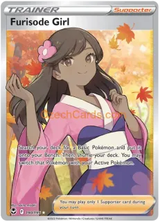 Furisode Girl 190/195 ultra rare Pokémon Card