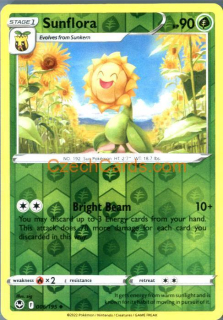 Sunflora 006/195 uncommon reverse holo Pokémon Card