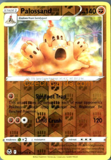 Palossand 100/195 uncommon reverse holo Pokémon Card