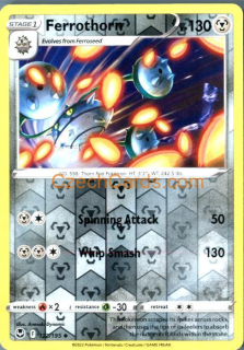 Ferrothorn 122/195 uncommon reverse holo Pokémon Card