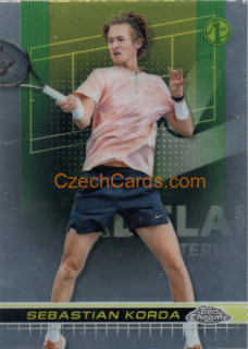 Sebastian Korda 2024 Topps Chrome Tennis #57