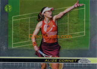 Alizé Cornet 2024 Topps Chrome Tennis #90