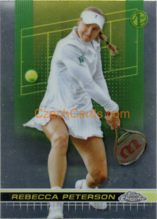 Rebecca Peterson 2024 Topps Chrome Tennis #102