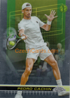 Pedro Cachin 2024 Topps Chrome Tennis #112