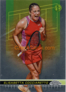 Elisabetta Cocciaretto 2024 Topps Chrome Tennis #117