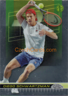 Diego Schwartzman 2024 Topps Chrome Tennis #124