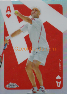 Andre Agassi 2024 Topps Chrome Tennis Aces #CAS-AA