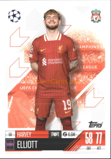 Harvey Elliott 2024/25 Match Attax #58