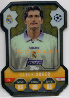 Davor Šuker 2024/25 Match Attax Chrome Pro Elite Shield #SH7