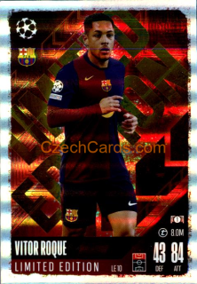 Vitor Roque 2024/25 Match Attax Limited Edition #LE10