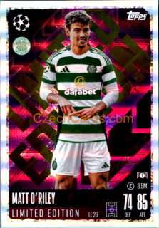 Matt O'Riley 2024/25 Match Attax Limited Edition #LE26