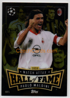 Paolo Maldini 2024/25 Match Attax Hall Of Fame #HOF5