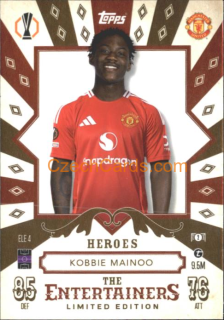 Kobbie Mainoo 2024/25 Match Attax The Entertainers Limited #ELE4