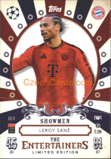 Leroy Sané 2024/25 Match Attax The Entertainers Limited #ELE9