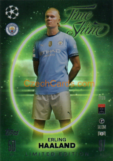 Erling Haaland 2024/25 Match Attax Time to Shine Limited #TS9