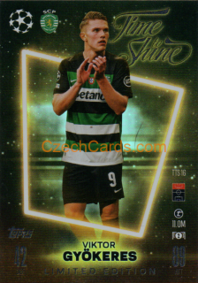 Viktor Gyökeres 2024/25 Match Attax Time to Shine Limited #TS16