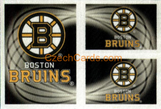 Logo Boston Bruins 2010-11 Panini NHL Sticker satin #17