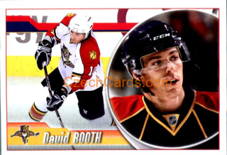 David Booth 2010-11 Panini NHL Sticker #50