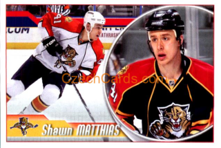 Shawn Matthias 2010-11 Panini NHL Sticker #53