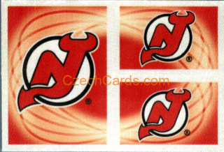 Logo New Jersey Devils 2010-11 Panini NHL Sticker satin #67