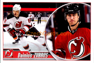 Dainius Zubrus 2010-11 Panini NHL Sticker #76