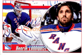 Henrik Lundqvist 2010-11 Panini NHL Sticker #89