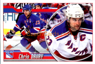 Chris Drury 2010-11 Panini NHL Sticker #96