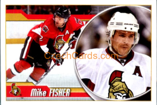 Mike Fisher 2010-11 Panini NHL Sticker #100