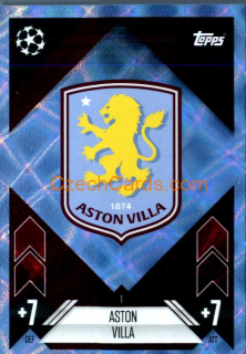 Team badge Aston Villa 2024/25 Match Attax crystal parallel #1