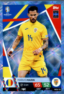 Marius Marin 2024 EURO Match Attax crystal parallel #ROU12