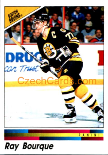 Ray Bourque 1990/91 Panini NHL sticker #17