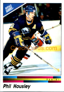 Phil Housley 1990/91 Panini NHL sticker #21