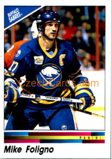 Mike Foligno 1990/91 Panini NHL sticker #25