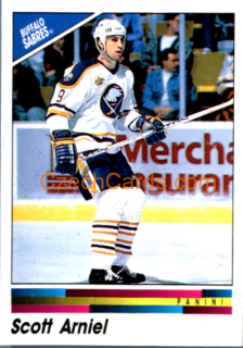 Scott Arniel 1990/91 Panini NHL sticker #30