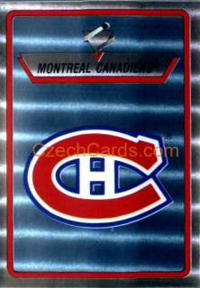 Montreal Canadiens Logo 1990/91 Panini NHL sticker metal #57