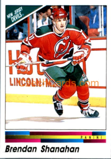 Brendan Shanahan 1990/91 Panini NHL sticker #64