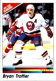 Bryan Trottier 1990/91 Panini NHL sticker #83