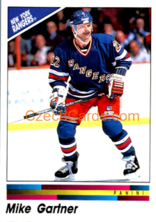 Mike Gartner 1990/91 Panini NHL sticker #103