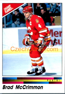 Brad McCrimmon 1990/91 Panini NHL sticker #173